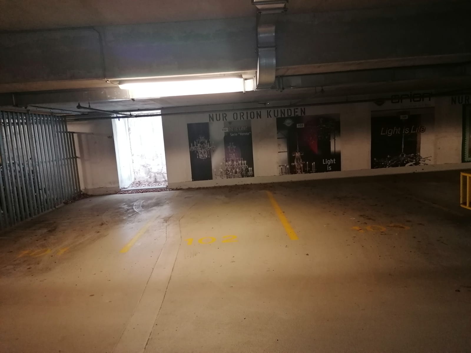 Tiefgaragenparkplatz im Bezirk Urfahr