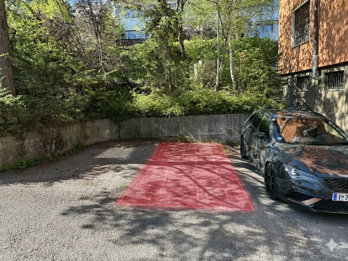 Privater PKW-Stellplatz, Höttinger Planötzenhofstraße, Innsbruck