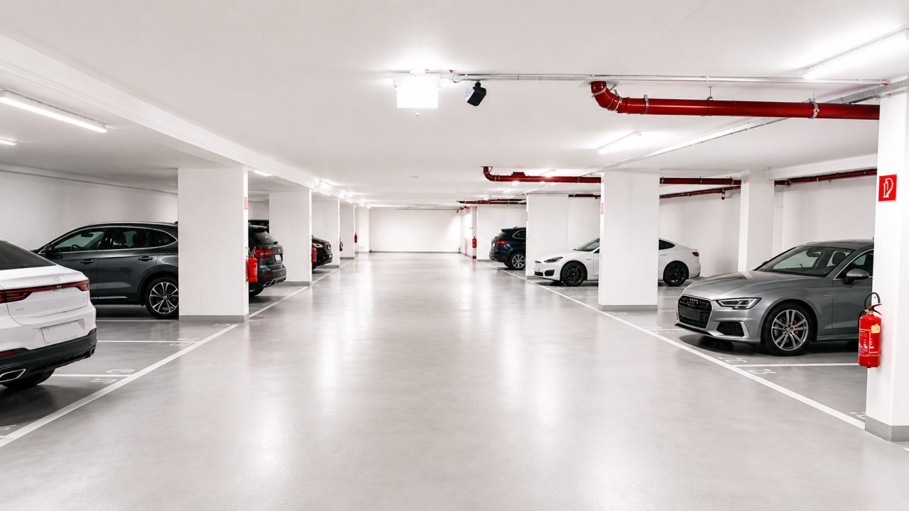 Moderner Tiefgaragenplatz in Hetzendorf,  privat & provisionsfrei zu vermieten – Bild 1