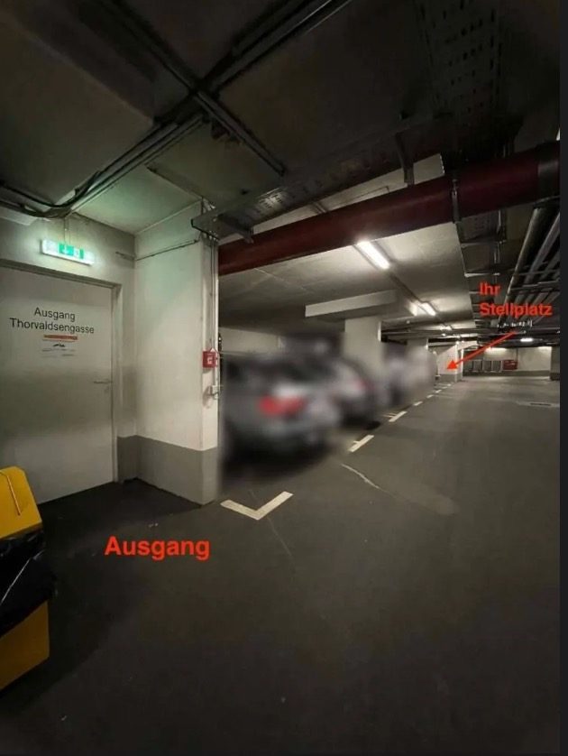 Tiefgaragenplatz 1120 Kabelwerk – sofort frei, provisionsfrei – Bild 2